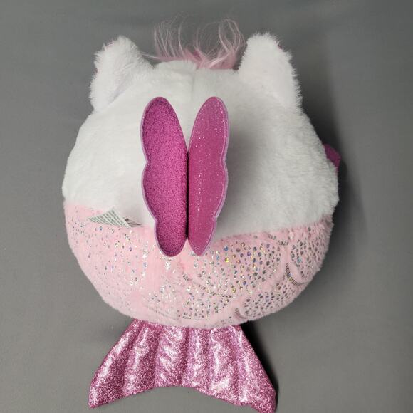 ZURU Rainbocorns Sequin Surprise Plush Unicorn Cat Mermaid Large 15" Toy Bright - Picture 11 of 14